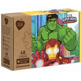 Clementoni igračka puzzle 3 x 48 marvel superheroj 4+ Cene
