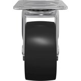  Dizalni kotač 2 pcs Srebrno 60 x 60 x 50 mm Željezo i najlon | shoptok.hr