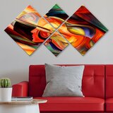 Wallity slika 4MDF225930193, 60x115 cm, 4 dela | ePonuda.com