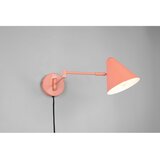  Narančasta zidna lampa sa savitljivom konstrukcijom s utikačem ø 15 cm Cosima – | shoptok.hr