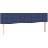  LED uzglavlje plavo 180x5x78/88 cm od tkanine | shoptok.hr