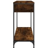  Konzolni stol boja hrasta 100 x 34,5 x 75 cm konstruirano drvo | shoptok.hr