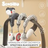 Sensillo Crno-bijela edukativna proljetna lisica | shoptok.hr