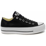Converse ženske Modne superge 560250C CHUCK TAYLOR ALL STAR CANVAS PLATFORM Črna Cene