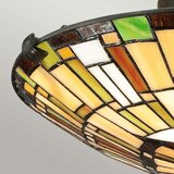  quoizel qz-reed-f-vb - plafonska svetiljka tiffany reed 2xE27/60W/230V prečnik 42 cm | Eponuda.com