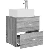  Umivaonik s policom Siva Sonoma 49,5 x 41 x 63 cm | shoptok.hr