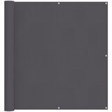Balkonski zastor antracit 120 x 600 cm od tkanine Oxford | shoptok.hr