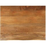 vidaXL Mizna plošča z naravnim robom 110x80x3,8 cm trden mangov les, (21280058) | Shoptok.si