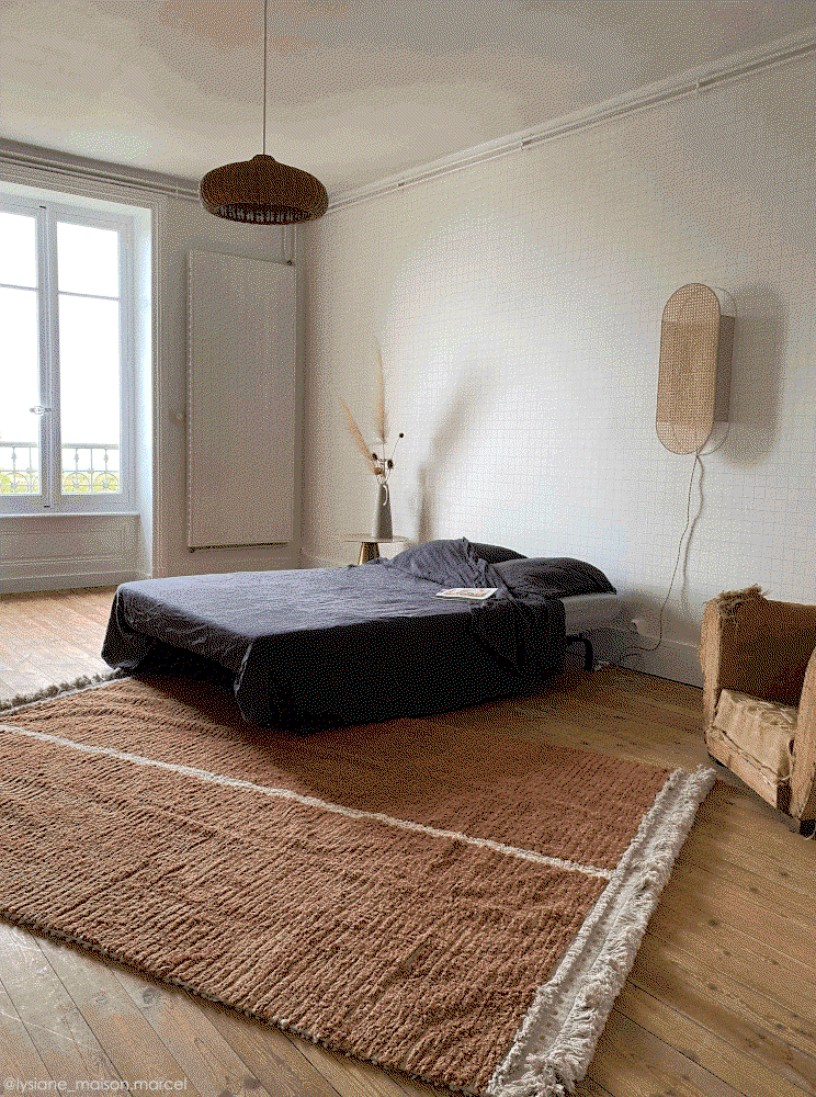 Lorena Canals Opečnato oranžna/bež bombažna preproga 170x240 cm Duetto Toffee – | Shoptok.si