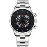 Geneva Ura DY-25970 - Srebrna / Črna / Modra Cene