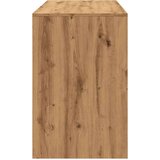  pisalna miza z 2 predaloma, inženirski les, artisan hrast, 101x50x76,5 cm | Shoptok.si