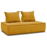 Bobochic Paris Gorčično rumena sedežna garnitura iz tkanine bouclé 175 cm Elisa – | Shoptok.si