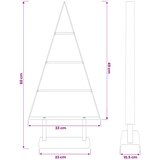  Metalna božićna jelka KUOPIO 60 cm Čelik Zlatno | shoptok.hr
