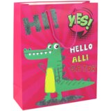 Pink Paper Gift Bag 32cm x 26cm x 10cm | Shoptok.si