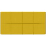  Zidna uzglavlja 12 pcs Žuta 60 x 30 cm Baršun | Eponuda.ba