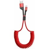 Baseus kabel apple usb/lightning 1m 2A spiralni rdeč CALSR-09 Cene