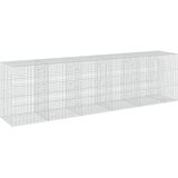  Gabion s žicom debljine 3 5 mm i mrežom 5x10 cm 550x100x150 cm - 100 cm 150 cm 550 cm | shoptok.hr