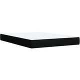  Krevet s oprugama i madracem crni 160x200 cm od tkanine | shoptok.hr