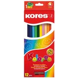 Kores barvice KO93312 trikotne, 12 kos Cene
