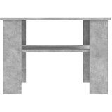  Stolić za kavu siva boja betona 60x60x42 cm konstruirano drvo | shoptok.hr