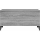  Stolić za kavu siva boja hrasta 90x44,5x45 cm konstruirano drvo | shoptok.hr