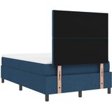  s opruga kutije s uzglavljem Plava 120 x 190 cm tkanina | shoptok.hr
