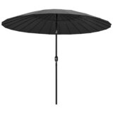  Vrtni suncobran s aluminijskom šipkom 270 cm antracit | shoptok.hr
