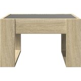  Stolić s beskonačnim LED svjetlima boja hrasta 50x53x30 cm | Eponuda.com