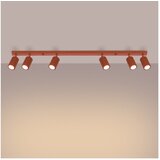 Nice Lamps Opečnato oranžna stropna svetilka 6,5x117 cm Gleam – | Shoptok.si