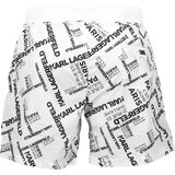 KARL LAGERFELD BEACHWEAR SWIMSUIT BOTTOM MEN WHITE | ePonuda.com