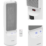 UNIPRODO stebrni električni radiator z daljinskim upravljalnikom 1200/2000 w, (21221476) Cene