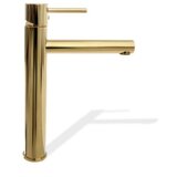 REA Bath Tess pipa za umivalnik Gold High Cene