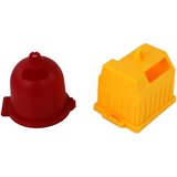 Kamion za smeće s dizalicom, narančasti 1:16 | Shoptok.si