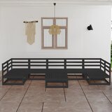 Maison Chic Seti vrtnega pohištva - Vrtna garnitura - Vrtni pohištvo set 8-delna trdna borovina, (21803051) | Shoptok.si