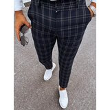 DStreet Men's Black Checkered Chino Trousers | shoptok.hr