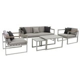 SENSUM Set lounge namještaja Hasseludden (5 -dij., Svijetlo siva, bež) | shoptok.hr