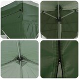  Zložljivi šotor za zabave 575 x 288 x 245 cm Zelena, (5000248661) | Shoptok.si