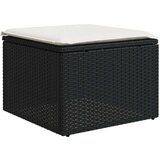  6-dijelni set vrtnih sofa s jastucima crni od poliratana | shoptok.hr