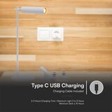  LED prigušiva magnetna stona lampa LED/3W/5V 4000K 1500 mAh bela | Eponuda.com