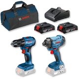 Bosch Set GSR 185-Li + Bosch GDR 180-Li 18V 2x2,0 Ah (0615990N3R) | ePonuda.com