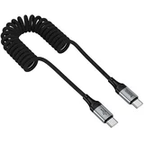 Kabel USB C na USB C PD 60W 150 cm X121 crni