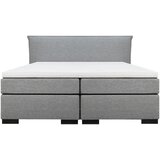 MID.YOU POSTELJA BOXSPRING 180 cm x 200 cm , leseni material antracit, siva, bež, ekru | Shoptok.si