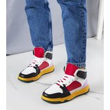 Gemre Black and Red High-Top Sneakers Elizabeth | shoptok.hr