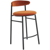 Ellos Home Konjak smeđa metalna barska stolica (visine sjedala 66 cm) Doggi – Cijene