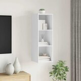  Zidni TV ormarić bijeli 37 x 37 x 107 cm od konstruiranog drva | Eponuda.ba