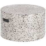 Kave Home Bela betonska dodatna miza Kave Home Jenell, ⌀ 52 cm Cene