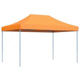  Zložljiv pop-up šotor za zabave oranžen 410x279x315 cm | Shoptok.si