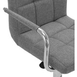 vidaXL Barski stoli 2 kosa svetlo sivo blago, (20967402) | Shoptok.si