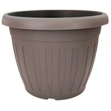  Cvetlični lonec Jadran (Zunanje dimenzije (Ø x V): 15 x 12,5 cm, Plastika, Mocca) | Shoptok.si