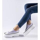 Gemre Purple Platform Sneakers Plesio | Shoptok.si